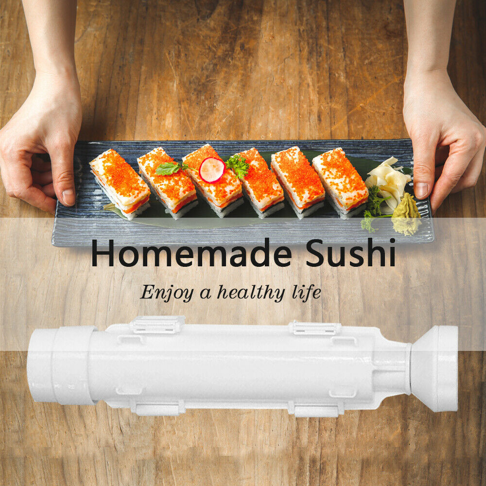Sushi Maker Roller Rice Mold Bazooka Vegetable Meat Rolling Tool DIY Sushi  Makin