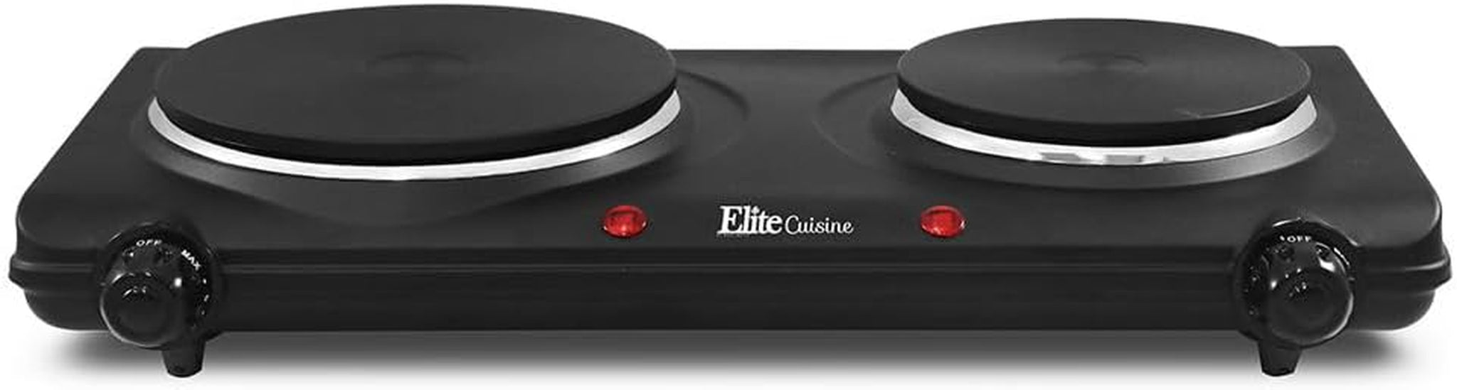  Countertop Double Or Single Cast Iron Burner, 1500 or 1000 Watts Electric Hot Plate