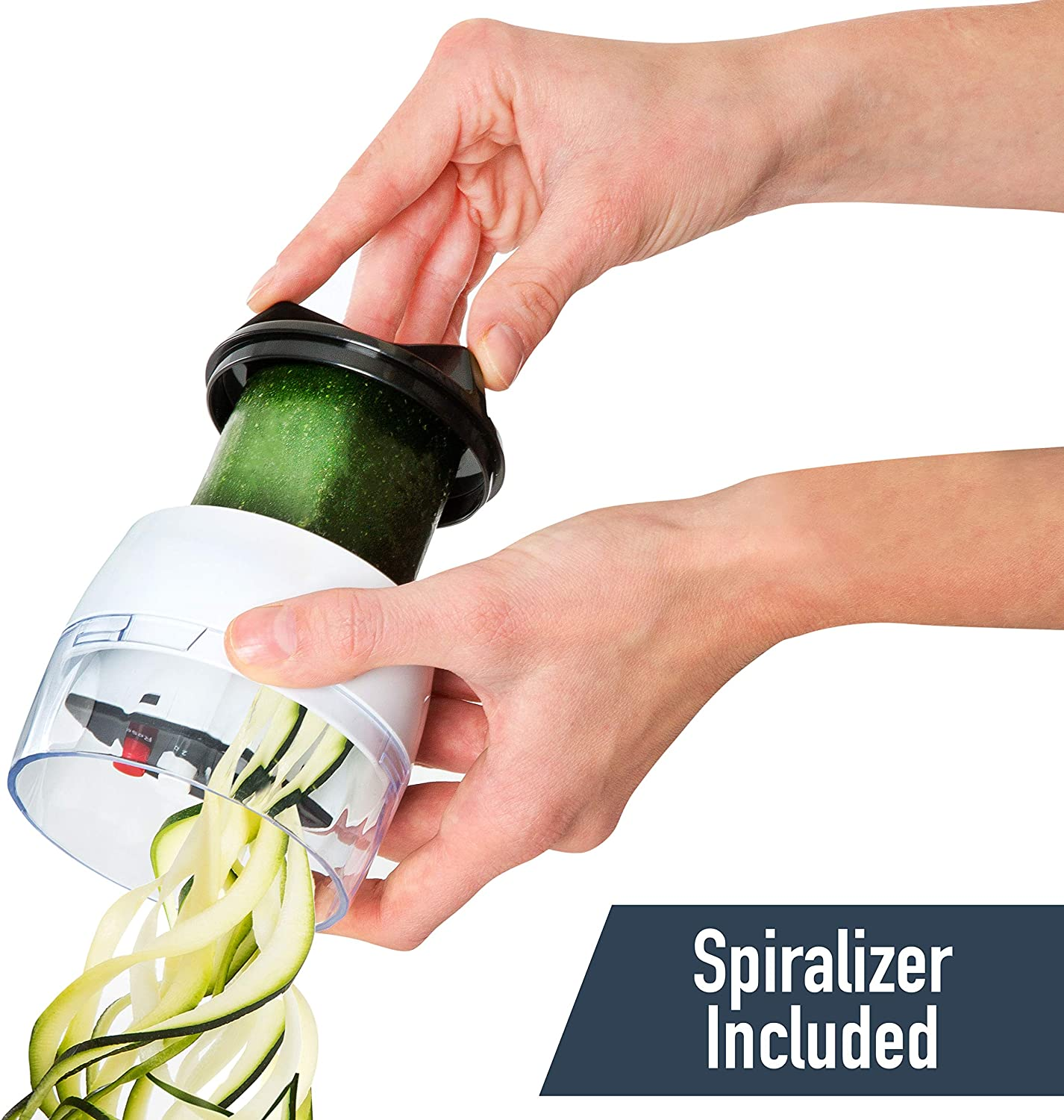 Handheld Spiralizer Vegetables  Stainless Steel Spiralizer Peeler