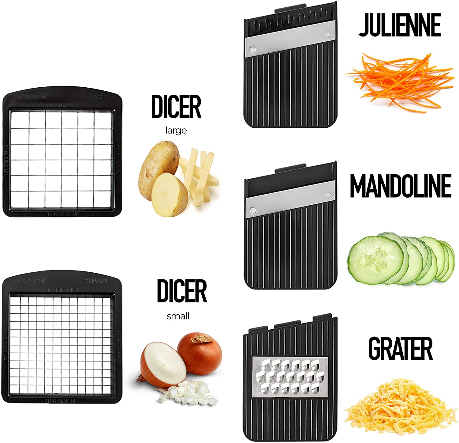 Nutrislicer XL All-in-One Mandoline Vegetable Slicer and Chopper
