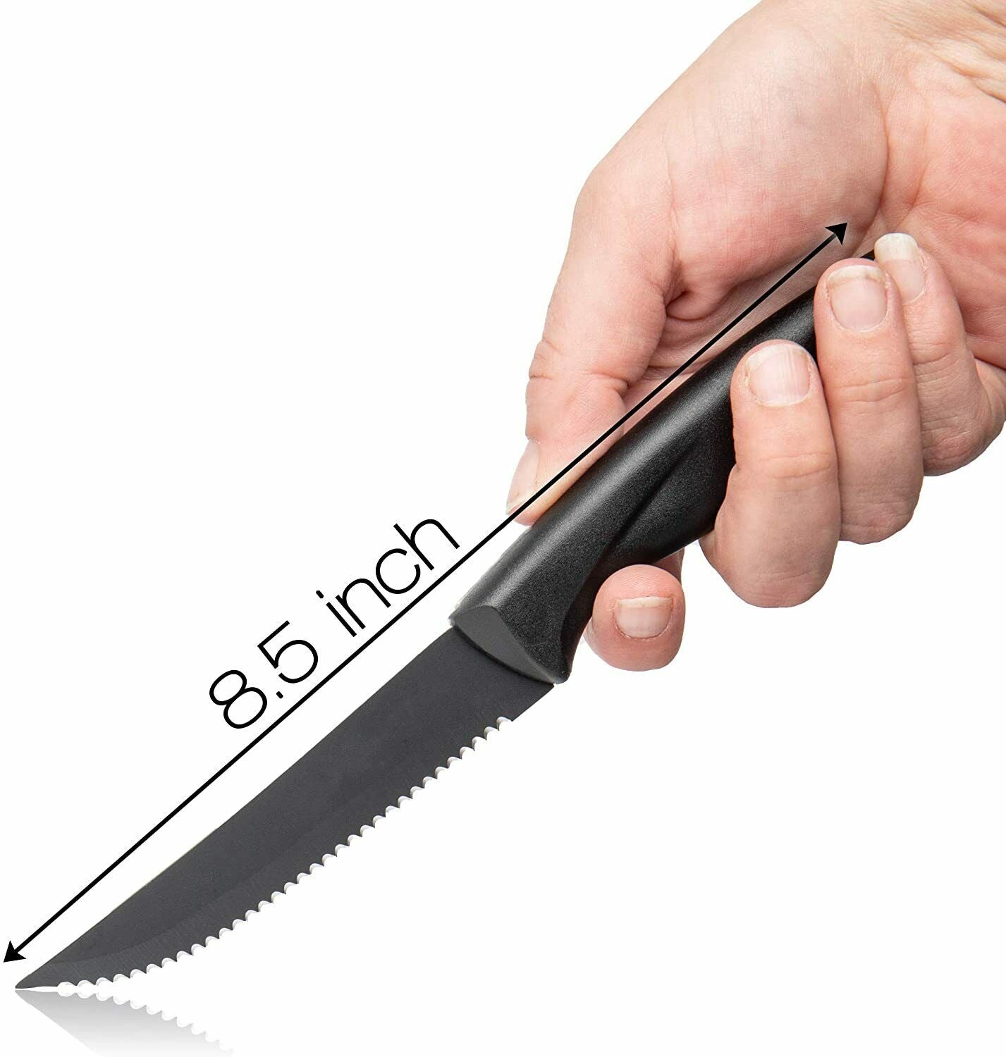 Premium Steak Knife Set of 8 Professional Serrated Steak Knives