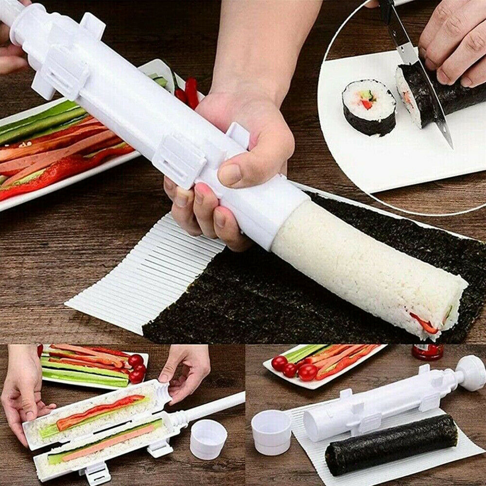 GIFT-FEED: Sushi Maker Sushi Bazooka Gun Makes Perfect Sushi Rolls Every  Time, Gift-Feed